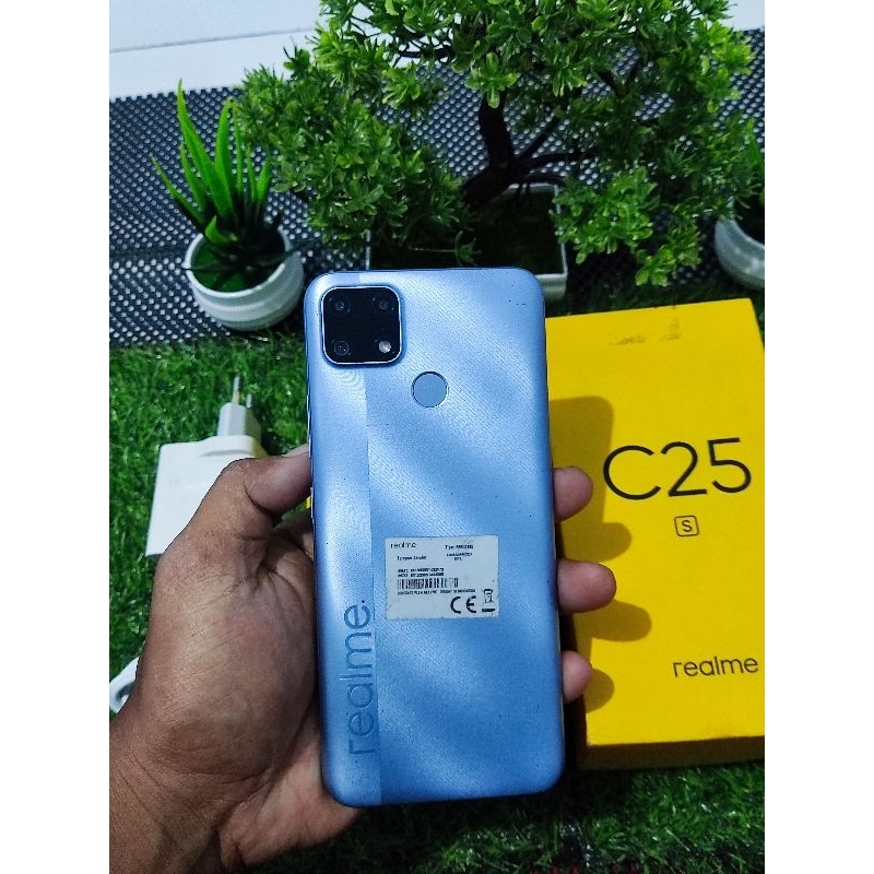 Realme c25s 4+4/128gb hp spek gaming murah batre jumbo