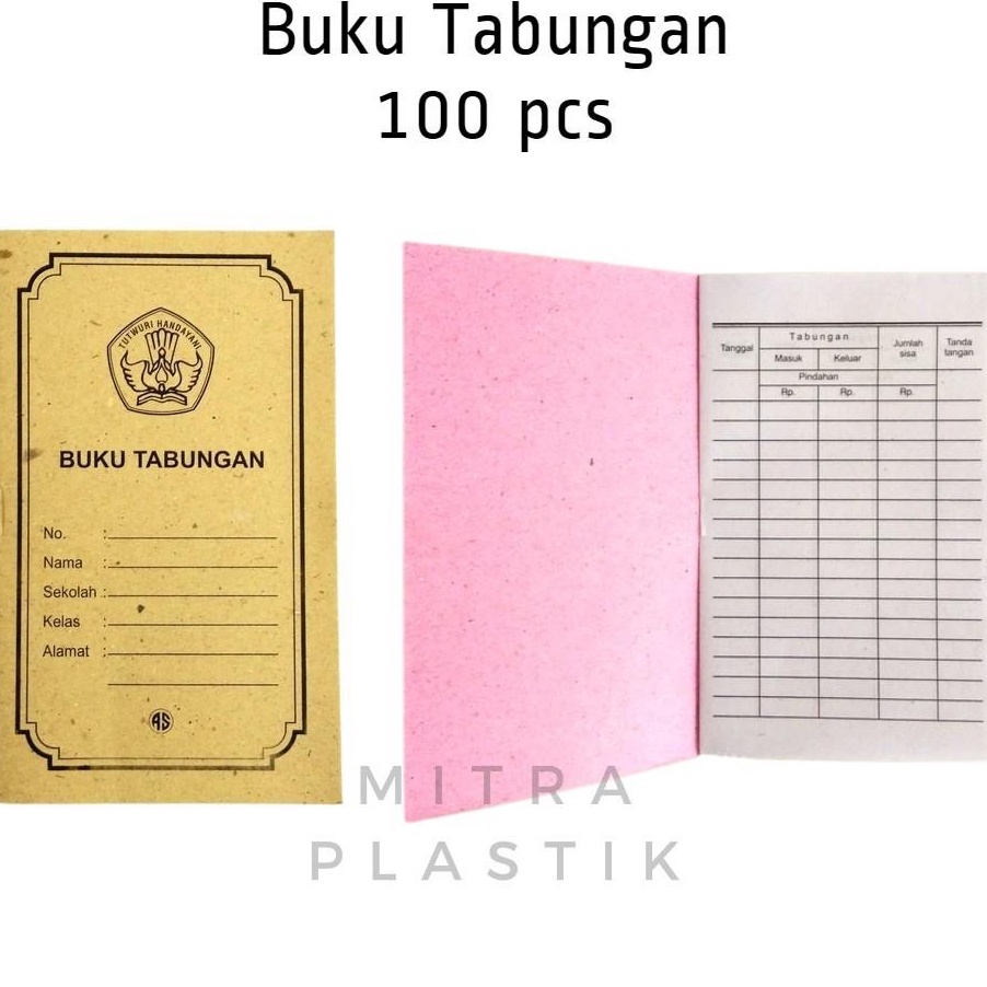 

Murah isi 1pcs Buku Tabungan Kecil Buku Tabungan Sekolah