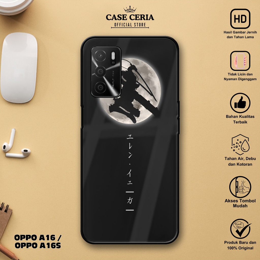 Case Oppo A16 / A16S / A54S - Casing Oppo A16 / A16S / A54S Anime AOT - Silikon Case – Kesing HP