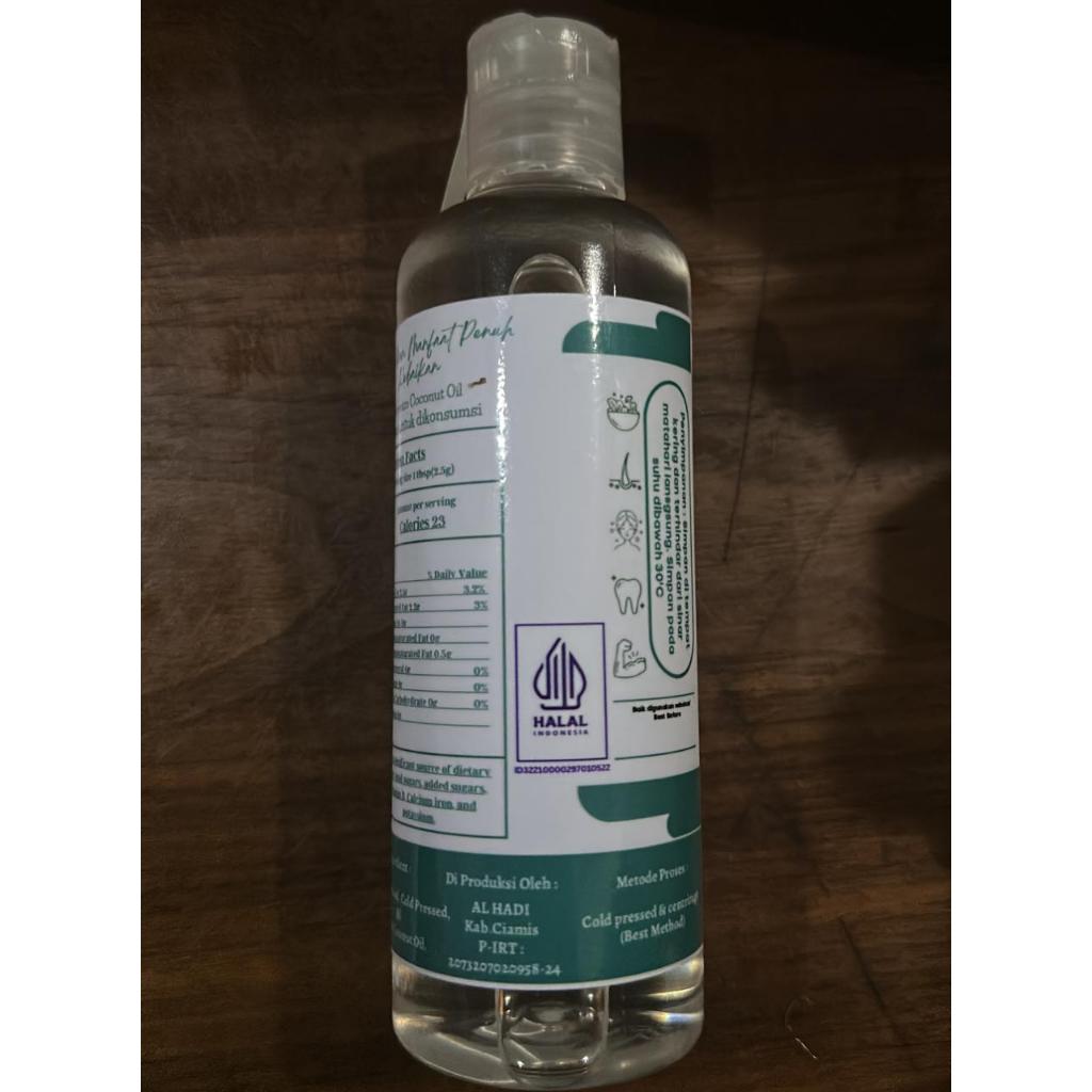 

EXTRA VCO VIRGIN COCONUT OIL 250ML FOURVICO / MINYAK KELAPA MURNI