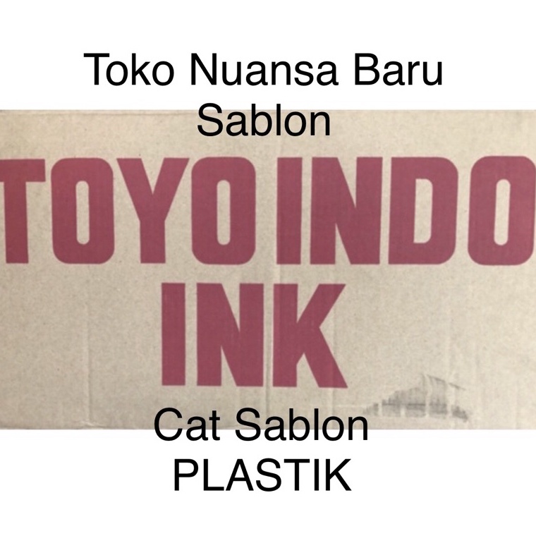 

KODE D29B TOYO INDO POLYMATEG Cat Tinta Sablon Plastik BERAT 1 KG