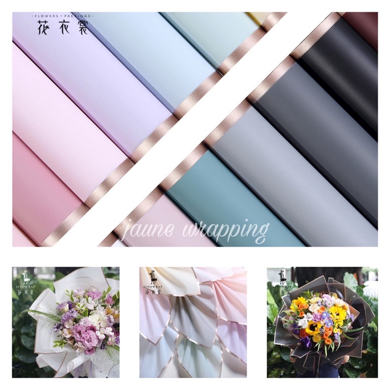 

Grosir Meriah 1PAK2LEMBAR JCC Kertas Buket Bunga Flower Wrapping Paper Cellophane