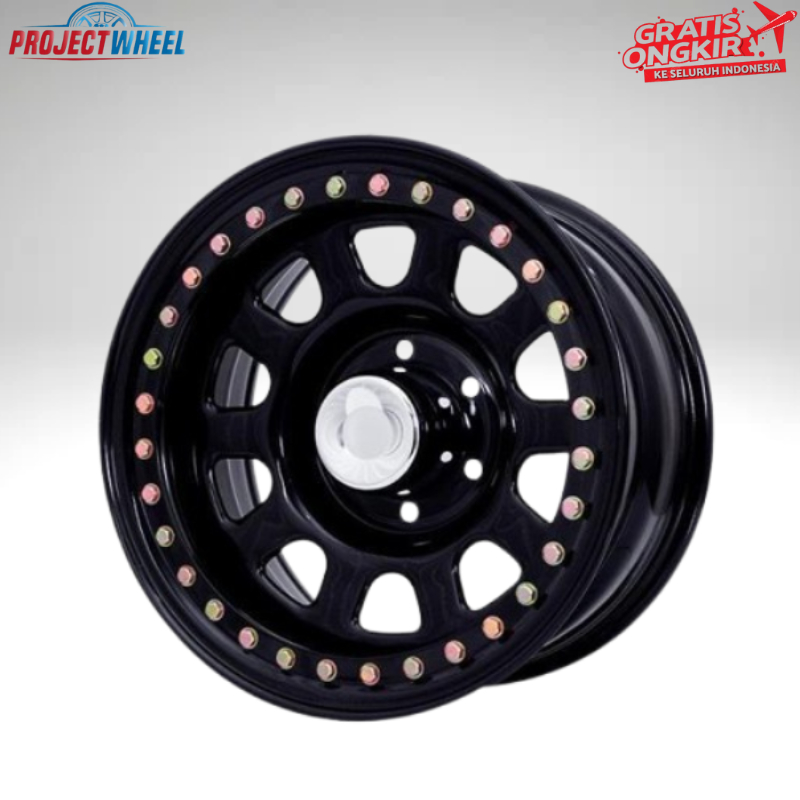 velg hsr beadlock mokupo hsr ring 17 fortuner pajero hillux