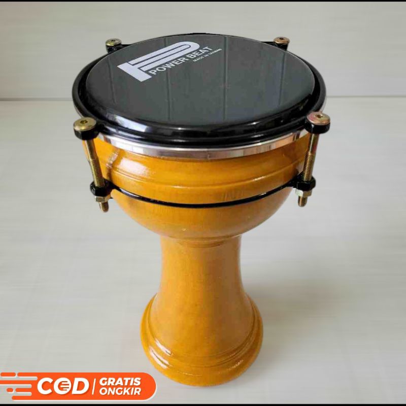 Calti Dumbuk Pinggang Darbuka Anak kecil 6" Warna Kuning