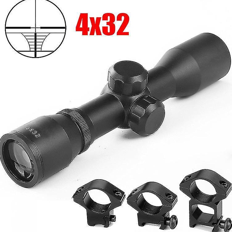 Super Ekonomis PROMO BISA COD  Teleskop RifleScope 4 x 32  Bushnell 4 x 2 L  37x28  BusSHneLL 39x4