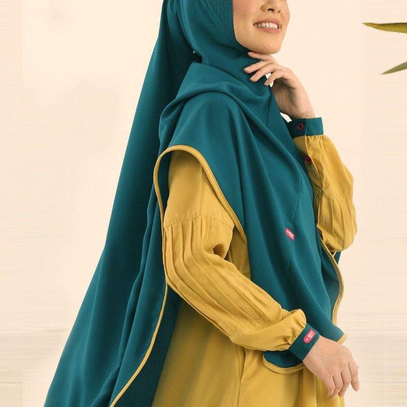 PL / Preloved Aulia Fashion set Gamis Sakhira Bamboo size XS