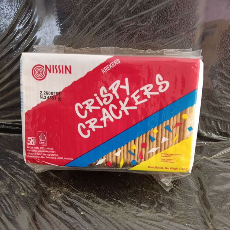 

nissin crispy crackers 250 gr