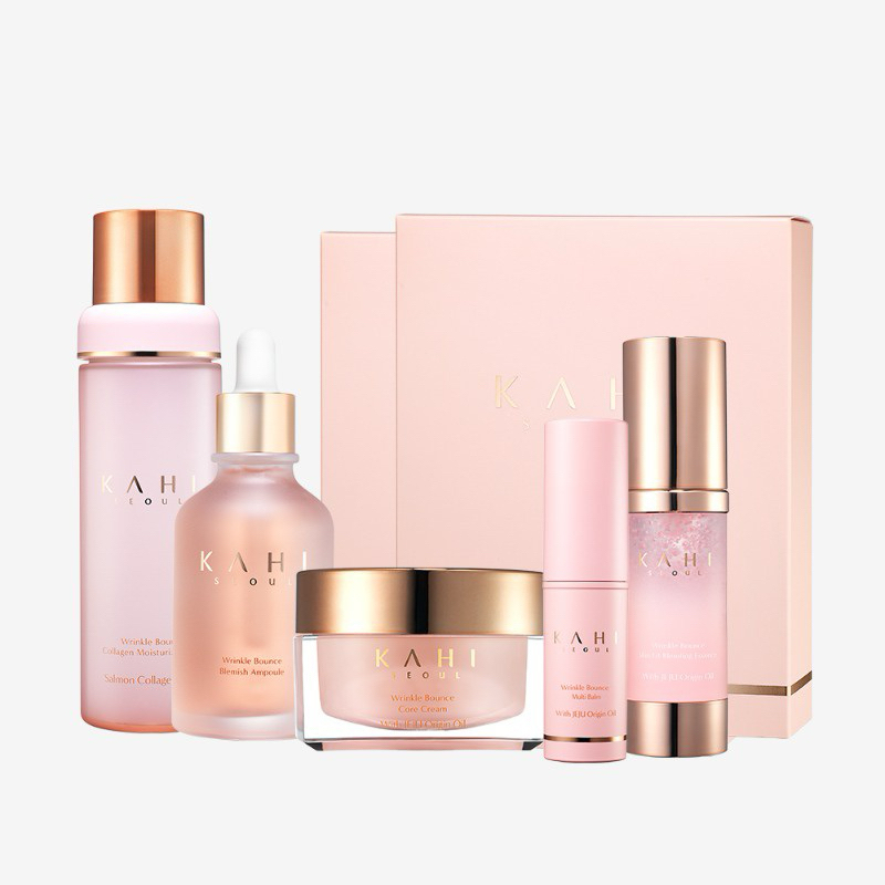 KAHI WRINKLE BOUNCE COLLAGEN MIST AMPOULE 120ML 60ML | KAHI COLLAGEN CREAM | WRINKLE BOUNCE SUNSCREE