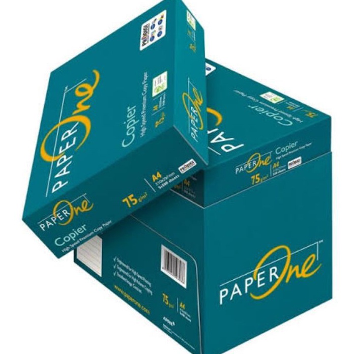 

Terlaris Kes Hvs Paper One A4 75 gram 1 Box