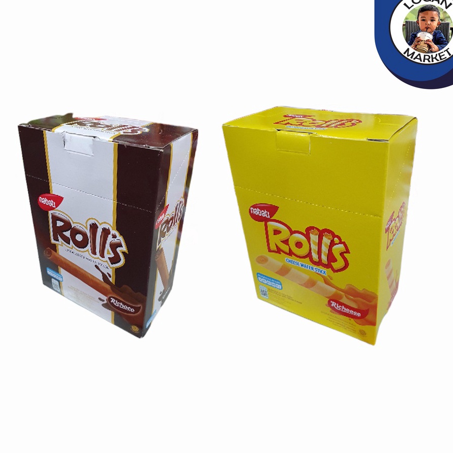 

PRODUCT TERPOPULER Nabati Rolls Box Isi 2pcs 2 pcs All Variant Richeese Keju Richoco Coklat