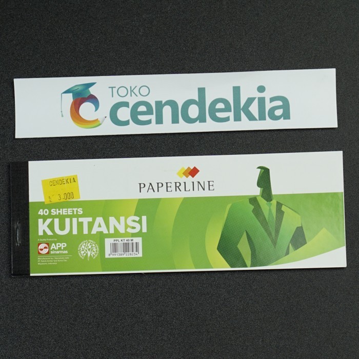 

Buku Kuitansi PAPERLINE 40 Lembar Kwitansi Kecil