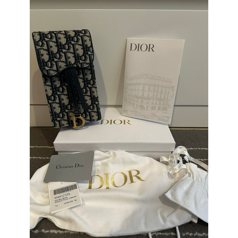 Preloved Dior Saddle Pouch