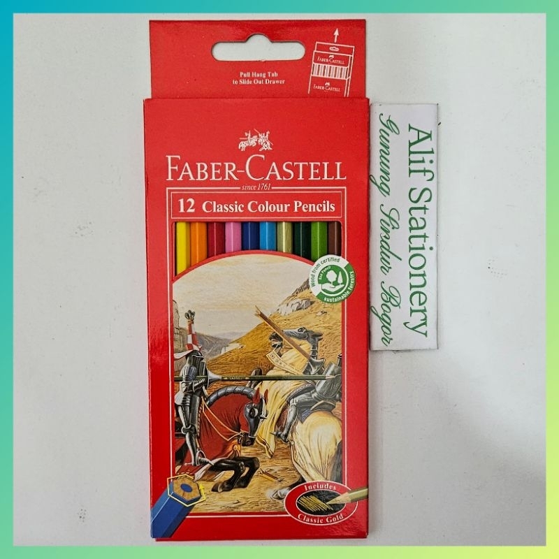 

Pensil Warna Faber Castell 12 Classic Colour Pencils
