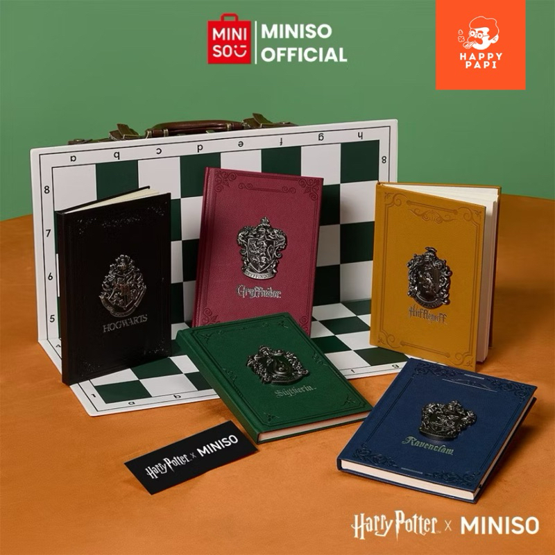 

[READY STOCK] Miniso x HARRY POTTER Original Notebook Lanyard Card Holder Plush Hedwig Golden Snitch