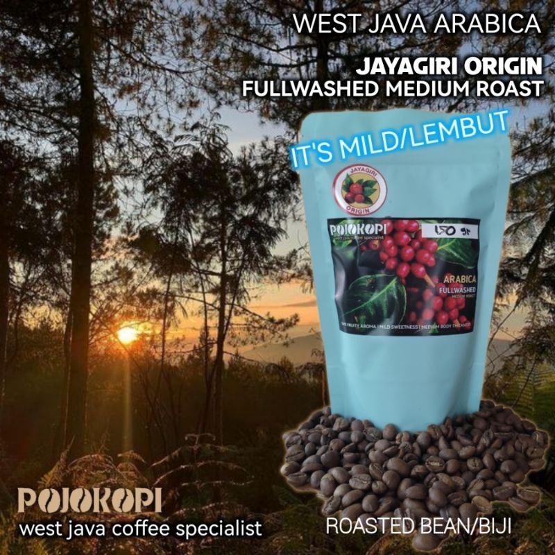 

KOPI ARABIKA FULLWASHED MEDIUM ROASTED BEAN JAYAGIRI