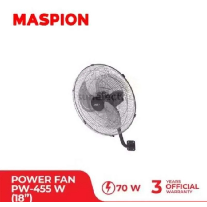 BLOWER / POWER / KIPAS ANGIN DINDING 18 INCH MASPION 455 W