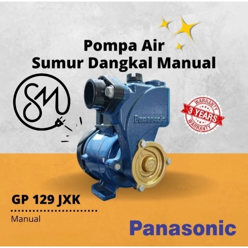 Pompa Air Panasonic GP-129JXK sumur dangkal GP129JXK