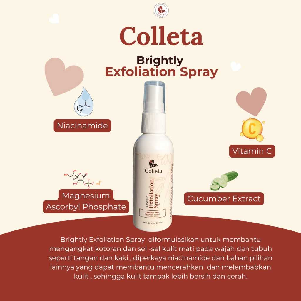 Colleta BRIGHTLY EXFOLIATION SPRAY