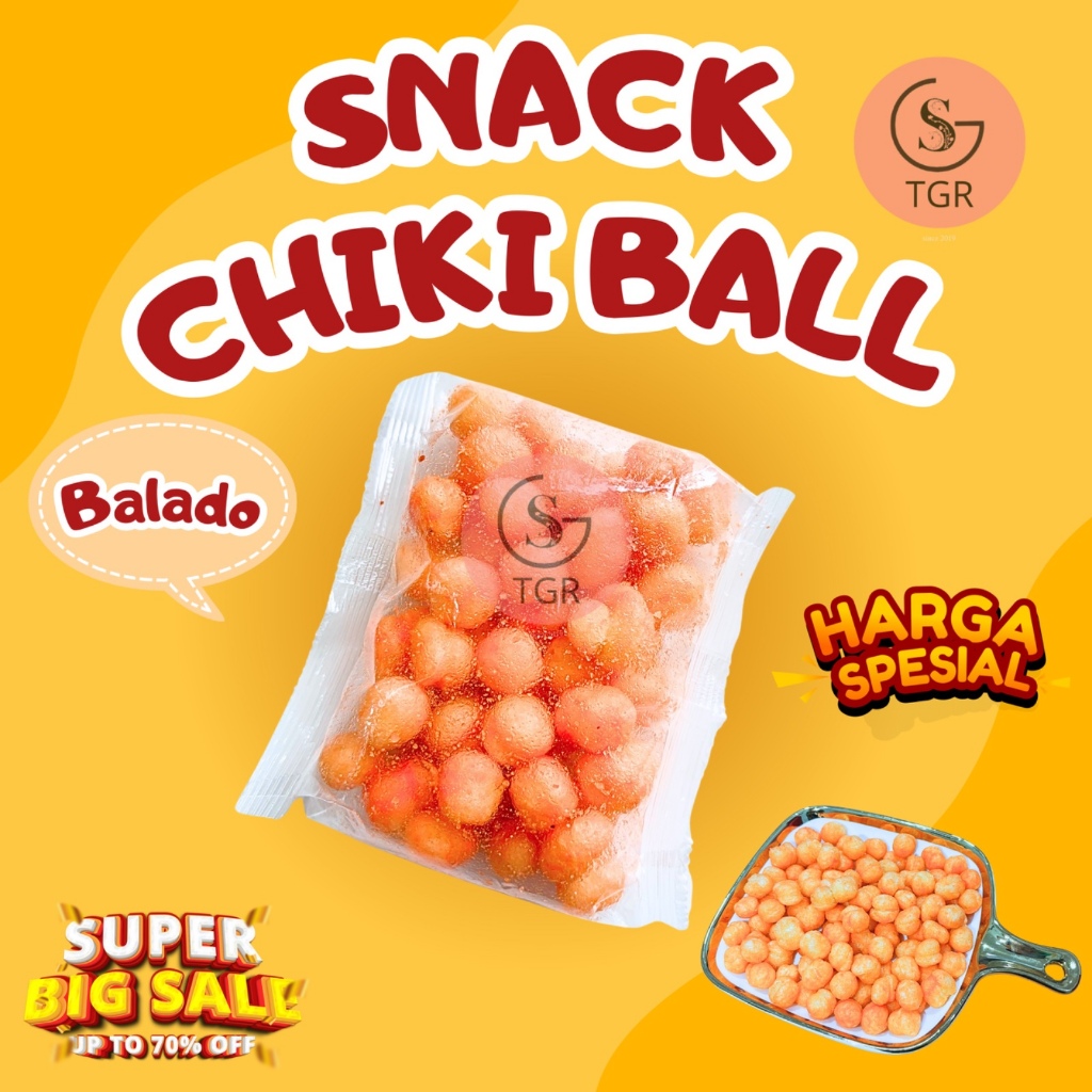 

Snack Chiki Ball Cemilan Ringan 1 Bungkus Variasi Rasa