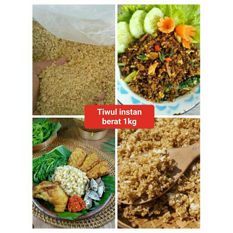 

Tepung Nasi Tiwul Instan Tiwul Makanan Tradisional Beras Tiwul