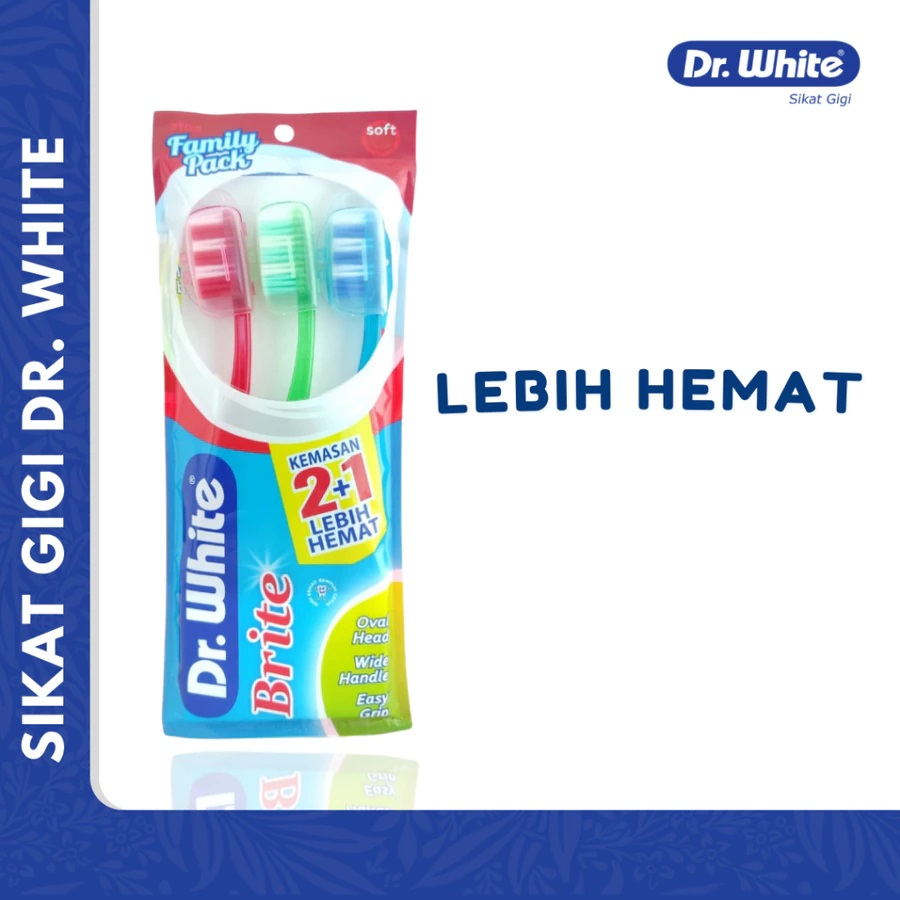 Sikat Gigi Dr. White Series