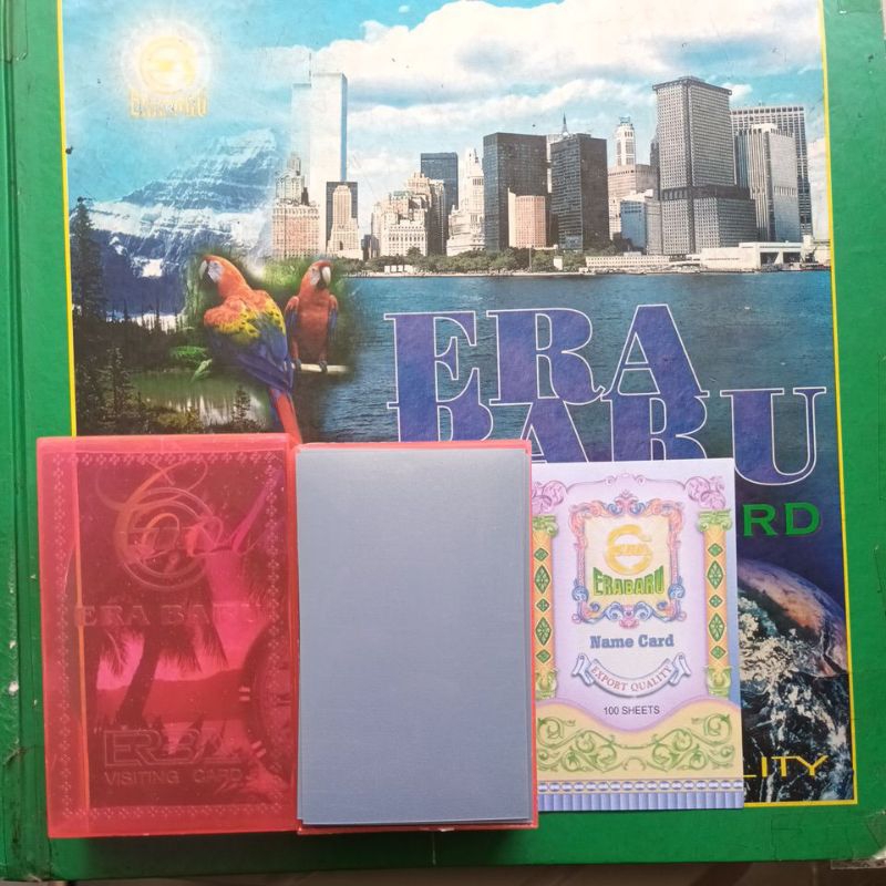 

ERBA PROMO KARTU NAMA ERA BARU | PRODUK DIJAMIN ORIGINAL | HARGA TERMURAH | KARTU NAMA ISI 100 | KARTU NAMA POLOS