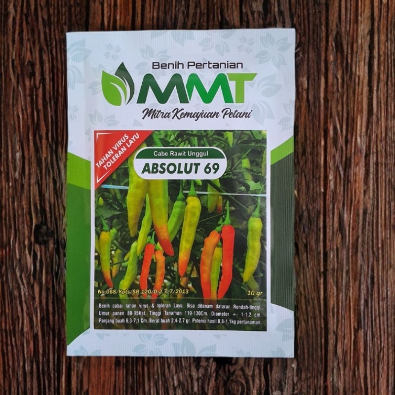 Benih cabai absolut 69 - 10gr