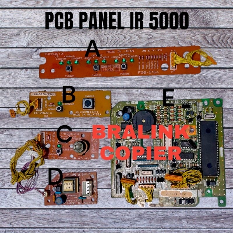 CANON IR 5000 IR 6000 PCB PANEL