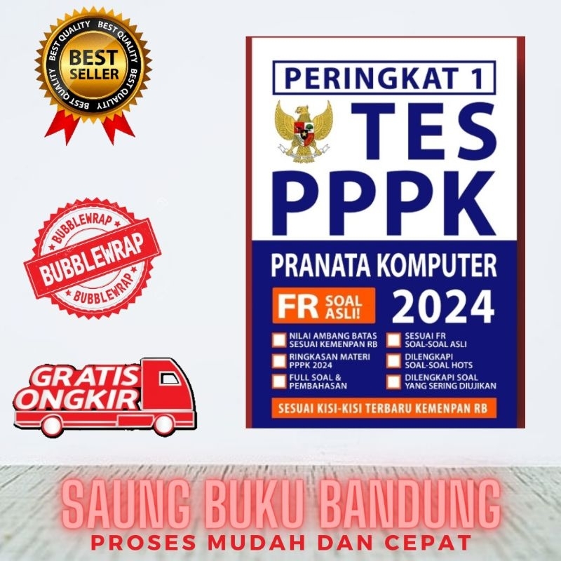 BUKU PERINGKAT 1 TES PPPK PRANATA KOMPUTER 2024