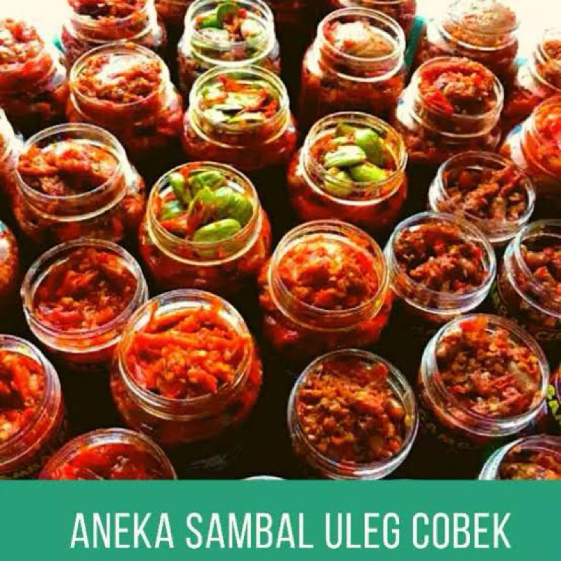 

aneka sambel uleg /sambal teri, cumi