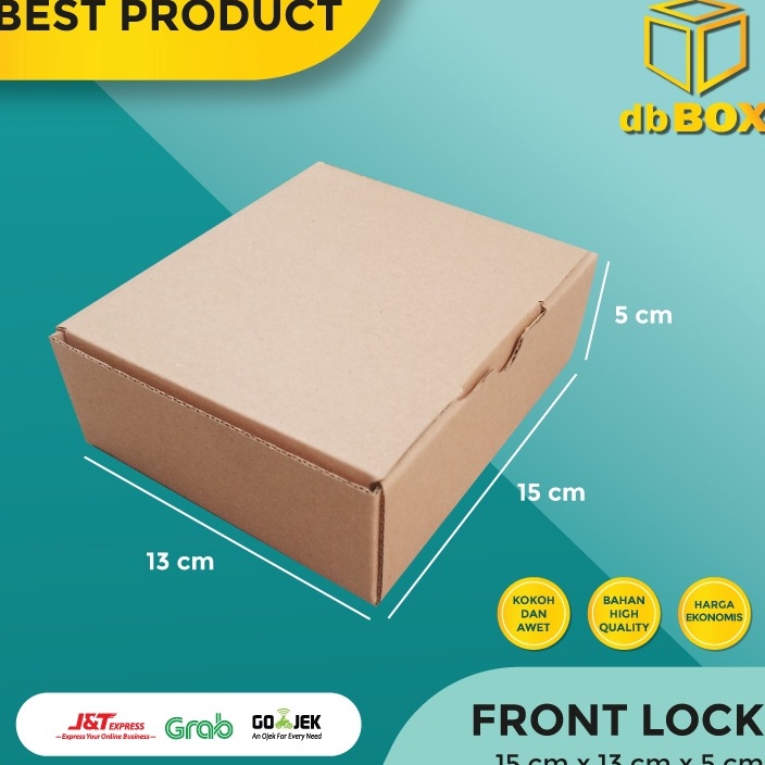 

SPESIAL AWAL TAHUN 1pcs Kardus 15 x 13 x 5 kotak aksesoris kotak kue die cut easy usage