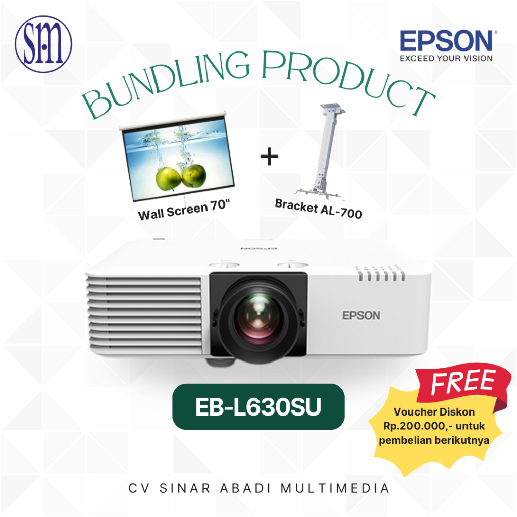 LCD Proyektor Epson EB-L630SU