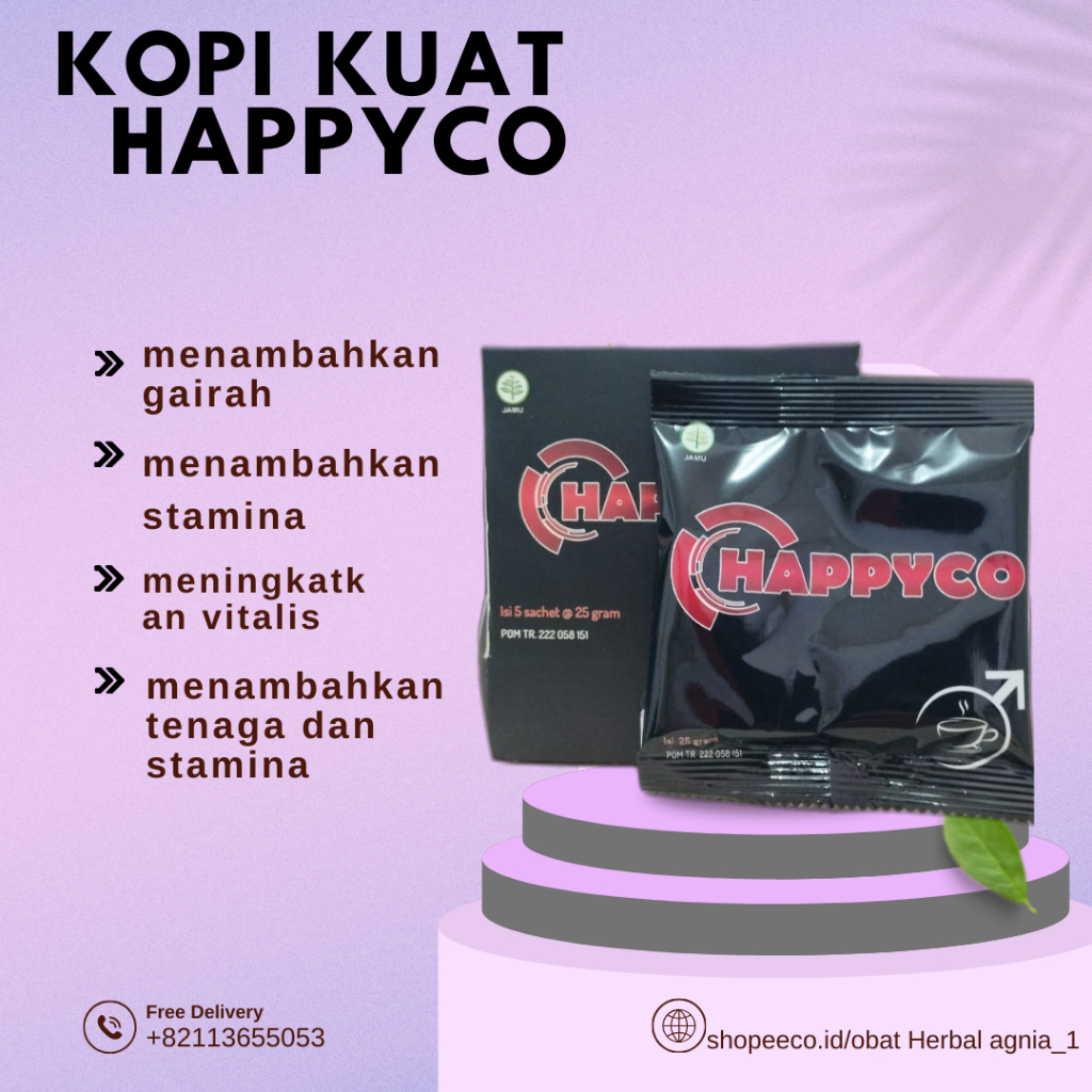 Kopi Herbal Happyco Minuman Tanpa Campuran BPOM Kopi Cleng Original Kopi Asli MurniCOD MinumanHangat