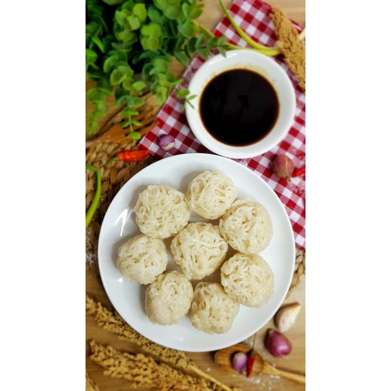 

Pempek keriting premium vacum isi 10 pcs