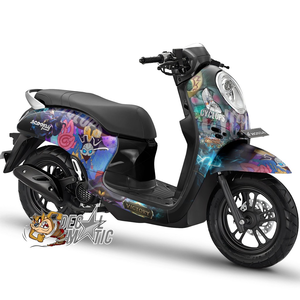 Decal Scoopy Full body Scoopy Stiker full body Scoopy FI _ FI ESP - Prestige mobile Legends Cyclops