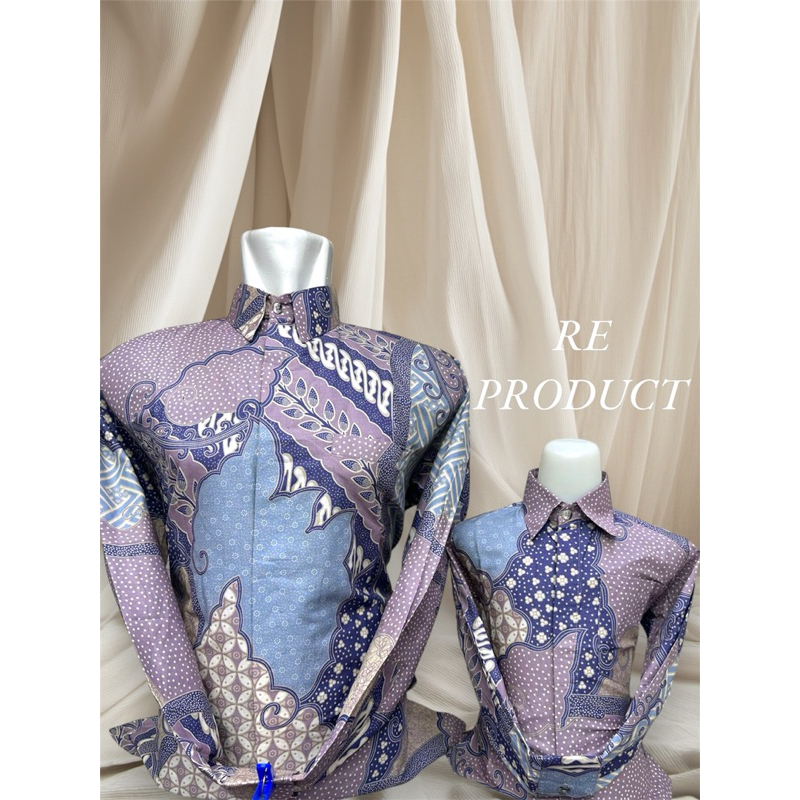 Batik Dusty Pink pria  // Batik Anak Laki Laki Couple