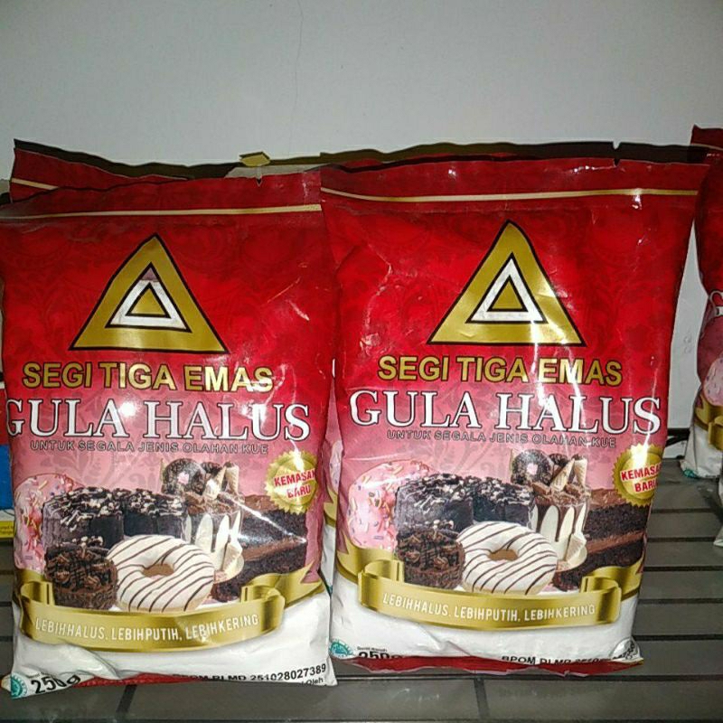 

Segitiga Emas Gula Halus 250G