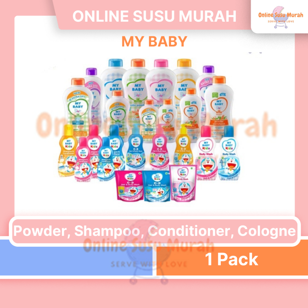 MY BABY POWDER 450G 325G 225G 135G/POWDER TELON 225G 325G 450G/POWDER BIANG KERINGAT 135G/POWDER CAL