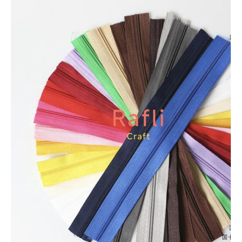 Daun Resleting AMCO kualitas bagus size 5 panjang 1meter