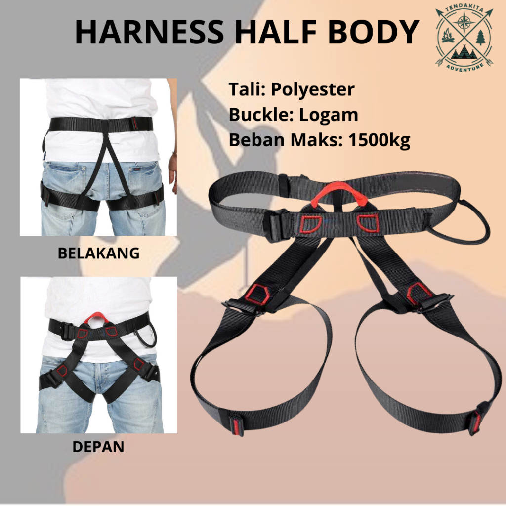 XINDA Safety Belt Body Half Body Safety Harness - XD-A9501 Body Harness Safety Leg Harness Body Belt