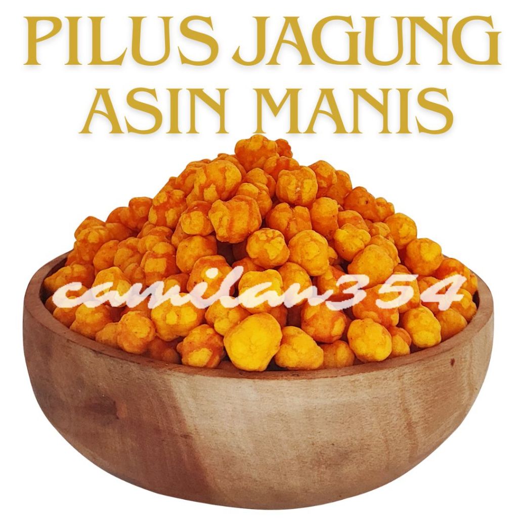 

[TERLARIS] Pilus Jagung Asin Manis - 1000gr / Pillus Arab Australia 1kg