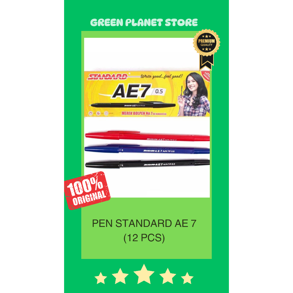 

Pen Standard AE 7 (12 Pcs)