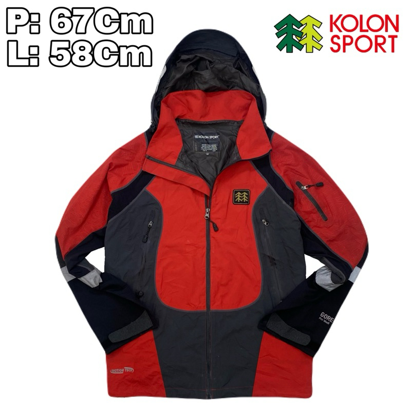 J197 Jaket Gropcore Goretex Kolon Sport Pro Shell  Repellent Waterproof Anti Air Hiking Pendaki Gunu