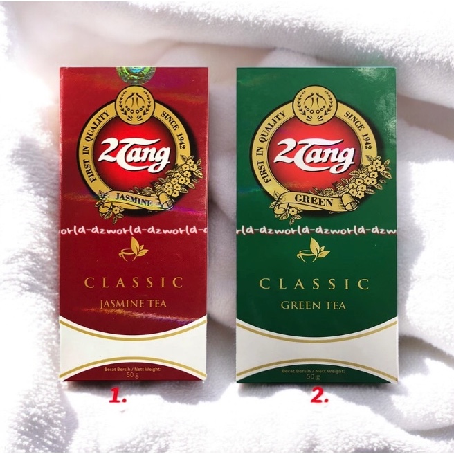 

2Tang Classic Jasmine Green Tea Teh Menurunkan Kolesterol Classic Jasmin Tea 50gr 2 Tang Teh 2Tang Teh Bubuk Aroma Melati