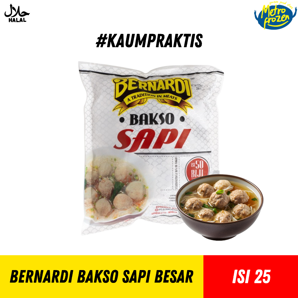 

BND Bakso Sapi Besar, Kecil, & Urat 500gr