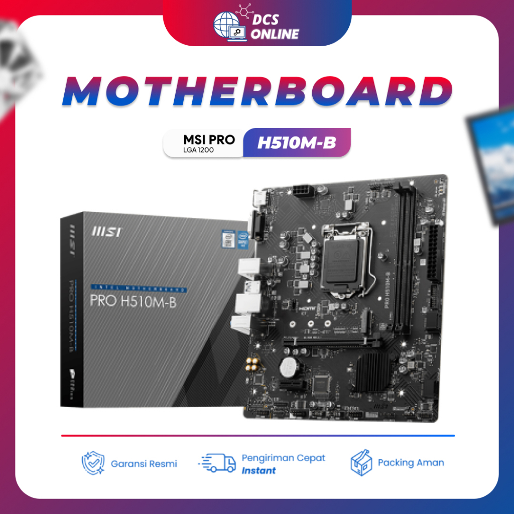 Mainboard Mobo H510M-B Lga 1200