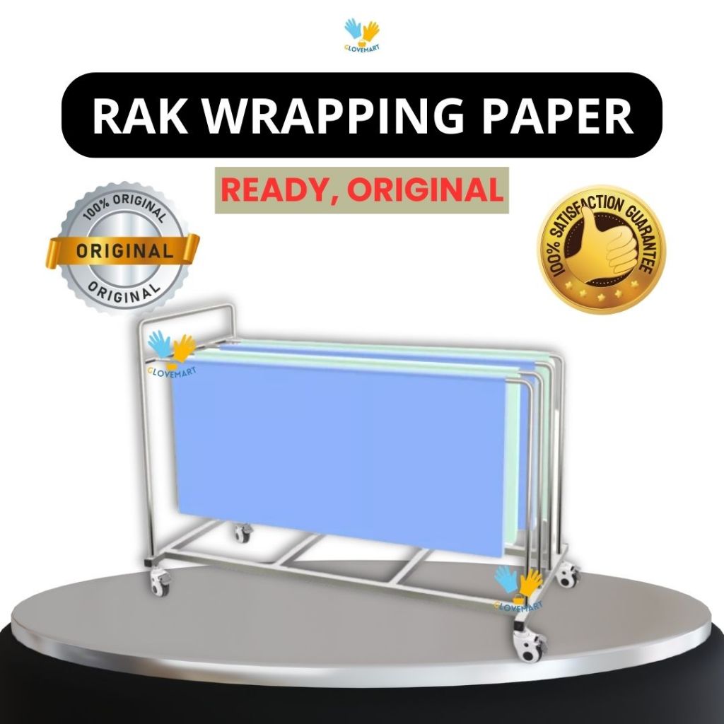 Rak Wrapping Paper / Tempat Wrapping Paper / Wrapping Paper