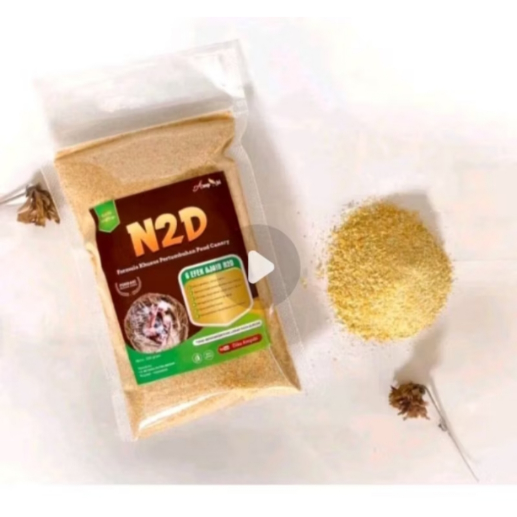 N2D AMPIBI pakan tambahan untuk kenari paud dan kenari dewasa