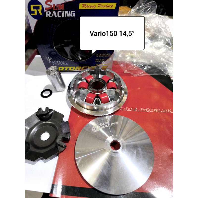 pulley vario 150 14,5 derajat sum racing