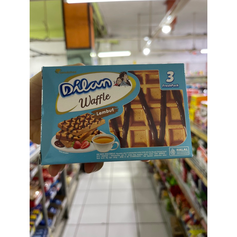 

dilan waffle isi 3 - dilan waffle cokelat - dilan waffle